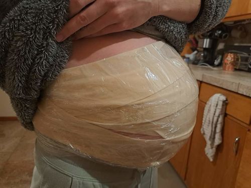 Customer photo review of Pregnancy and Postpartum Skin and Digestion Therapy Bundle