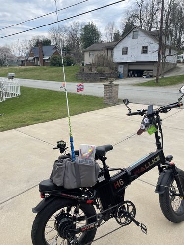 Customer photo review of Wallke H6 Dual Battery Folding Electric Bike