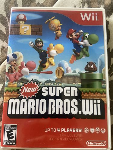 Customer photo review of New Super Mario Bros. - Nintendo Wii (Refurbished)