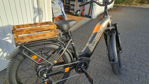 Customer photo review of Lankeleisi MG600 Plus 1000W 26" Fat Bike E-Mountain Bike 25km/h 150km 20Ah Samsung Battery