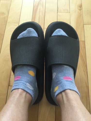 Customer photo review of Pantoufle orthopédique