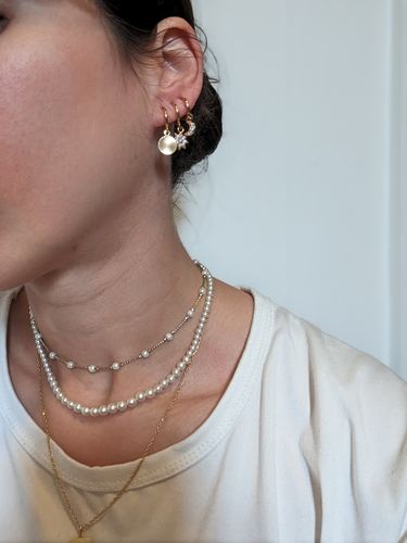 Customer photo review of Star Charm Clip On Earring