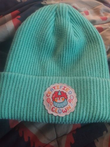 Customer photo review of Certified Clown Beanie