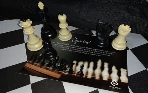 Customer photo review of Piezas de ajedrez ABS modelo Zagreb