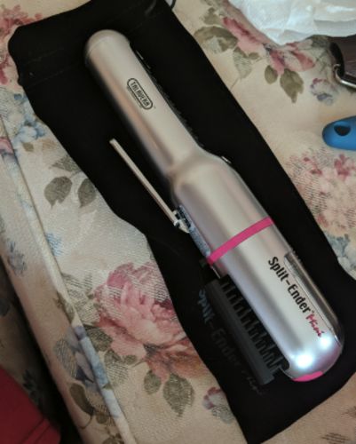 Customer photo review of Split Ender Mini - Portable Tool For Split Ends, $10 OFF With Coupon Code: NOSPLITENDS