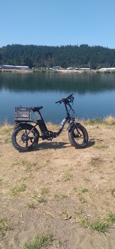 Customer photo review of SF20 Step-Thru Folding Fat Tire E-Bike