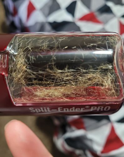 Customer photo review of Split Ender PRO - Professional Split End Remover (Free Charging Station) $10 OFF With Coupon Code: NOSPLITENDS