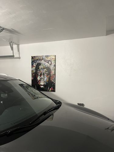 Customer photo review of Biggie Graffiti Canvas Set