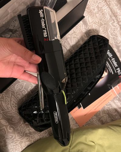 Customer photo review of Hair Trimmer for Split Ends - $10 OFF Coupon Code: NOSPLITENDS