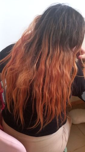 Customer photo review of Pack 2 Hennas Jamila Hair - Cobrizo Natural y Duradero 👩🏼🦰