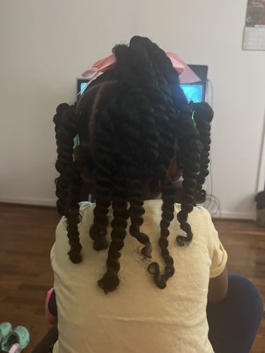 Customer photo review of Curl Boosting Smoothie