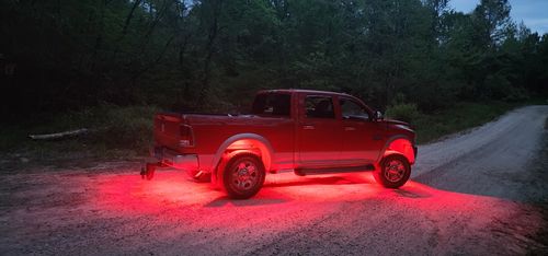 Customer photo review of Premium RGB+W Rock Lights