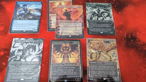 Customer photo review of Collector Booster Display Box - March of the Machine (Magic: The Gathering)