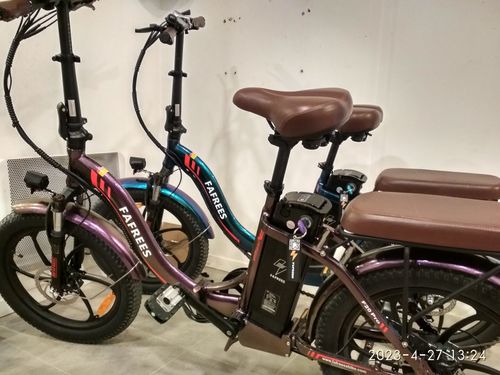 Customer photo review of Fafrees F20 Pro 250W 20" Folding Step-through Electric Bike 18Ah 25km/h 150km