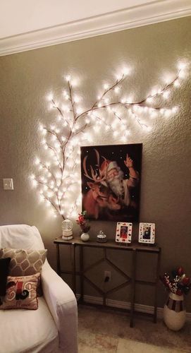 Customer photo review of Enchanted Willow Vine — LitLamp™