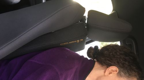 Customer photo review of Giraffe Cushion