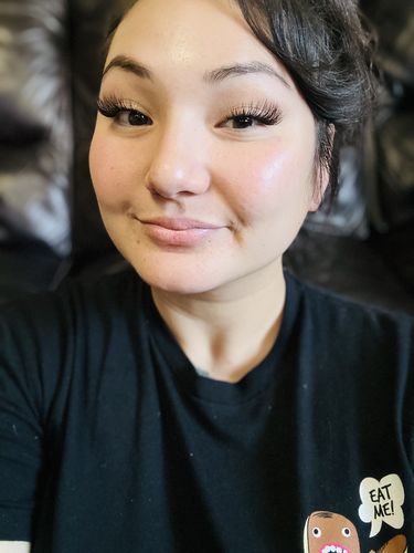 Customer photo review of Gemini™ Minx Gossamer® Lashes