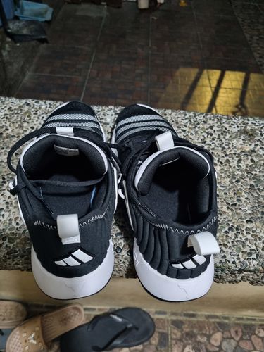Customer photo review of adidas Black Trae Unlimited Basketball Shoes