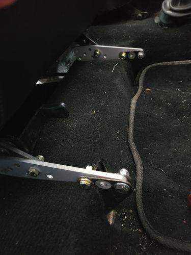 Customer photo review of Seat Extension Brackets