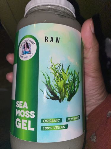 Customer photo review of Raw Sea Moss Gel, Irish Sea Moss
