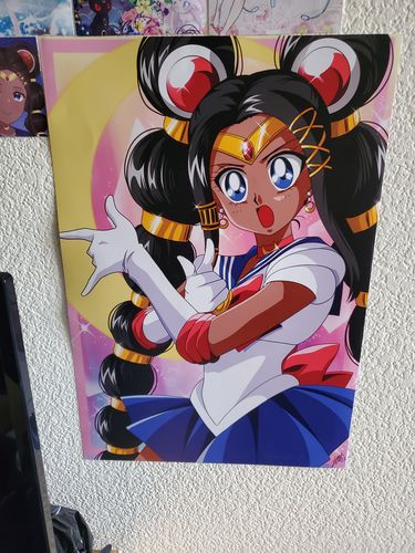 Customer photo review of Black Moon Poster
