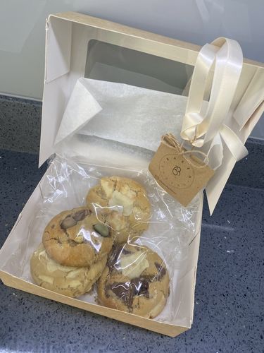 Customer photo review of 12 cookies, gift wrapped