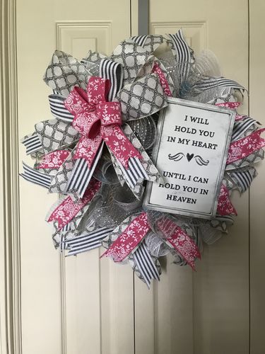 Customer photo review of 10"Wire, 20"Oad Pencil Work Wreath X12 Ties,Sky Blue XX167869