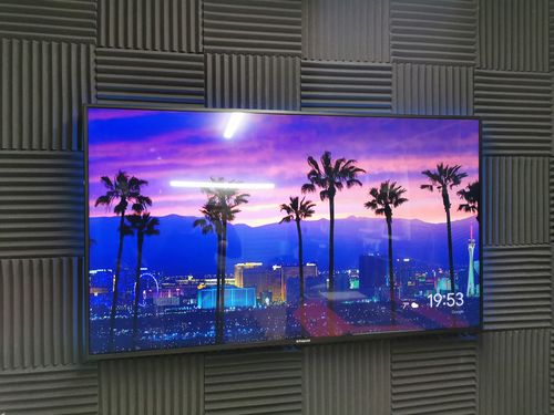 Customer photo review of Donner 50-Pack Acoustic Foam Panels, 1- Inch Fireproof