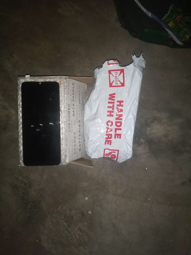 Customer photo review of MOBILE DISPLAY FOR INFINIX HOT 8