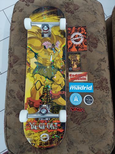 Customer photo review of Yu-Gi-Oh! Exodia the Forbidden One Skateboard Complete