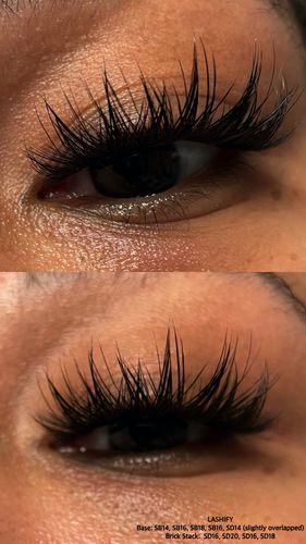 Customer photo review of Starburst™ Gossamer® Lashes