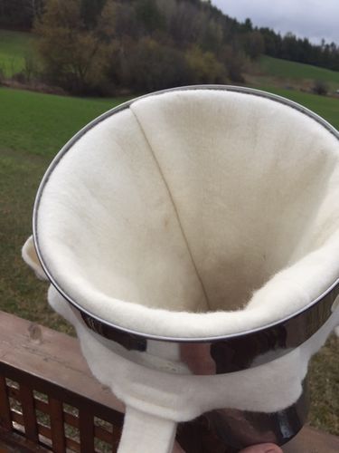 Customer photo review of Wool Maple Syrup Cone