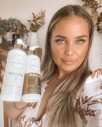 Customer photo review of Hair Growth With Argan Oil - 10 Minute Miracle - Therapy Bundle