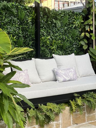 Customer photo review of Luxury Green Sensation Artificial Vertical Garden / Fake Green Wall 1m x 1m UV Resistant