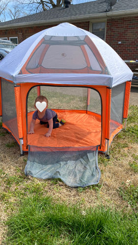 Customer photo review of Pop N' Go™ Playpen