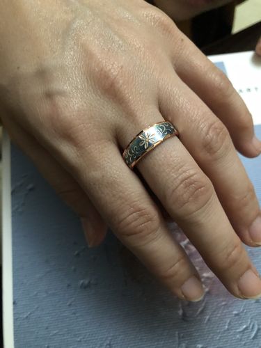Customer photo review of Evron Tasarım Yüzük