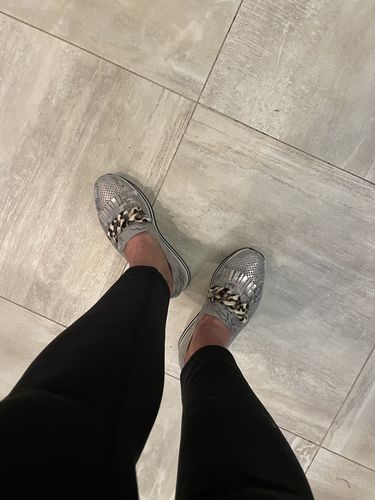Customer photo review of Softwaves CADIE-M Kaki Slip-on Platform Loafer