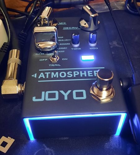 Customer photo review of JOYO R-14 ATMOSPHERE Reverb Guitar effects pedal