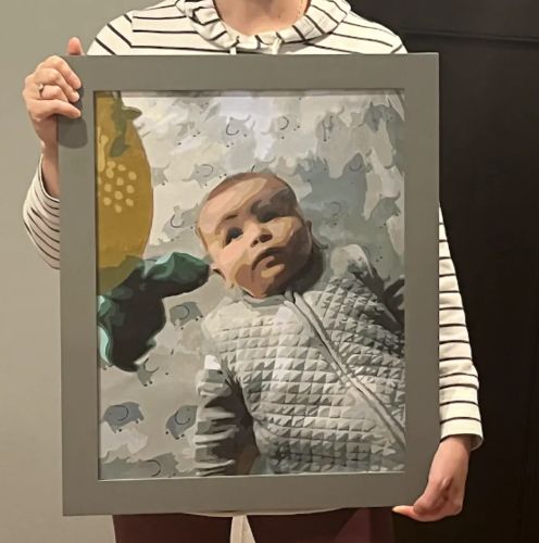 Customer photo review of Paint with Number™ Custom Kit