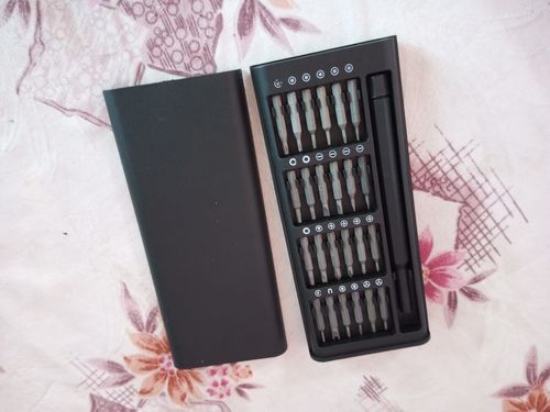 Customer photo review of 6024A - 24in1 Screwdriver Set for computer, Laptop, mobile repairing