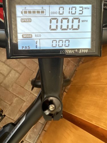 Customer photo review of ECOTRIC Fat Tire Electric Bike