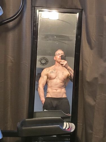 Customer photo review of Win-Test™ - Lean Muscle, Striated & Vascular, Dry Gainer Blend