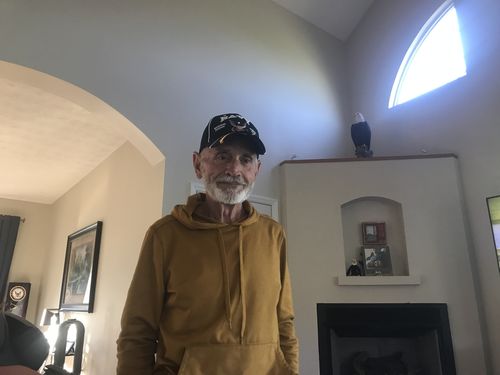 Customer photo review of US Navy Baseball Cap Blue Hat Defending Freedom United States Navy Logo Emblem