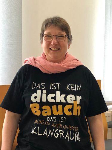 Customer photo review of Mühsam Antrainierter Klangraum – T-Shirt