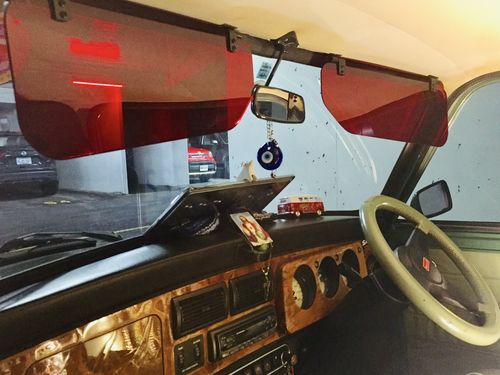 Customer photo review of Tinted Sun Visors