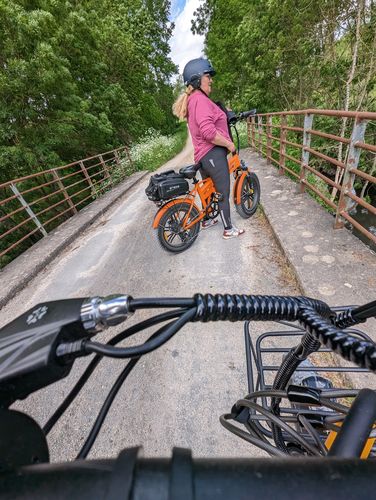 Customer photo review of Engwe EP-2 Pro 2022 Version 750W 20" Fat Bike 13Ah Foldable E Mountain Bike EMTB