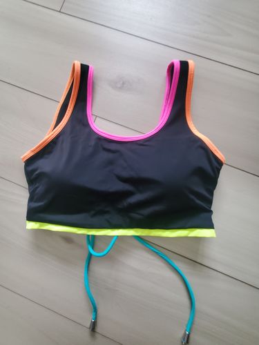 Customer photo review of Coastal Bikini Top - Neon