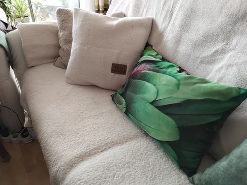 Customer photo review of ComfySofa™ Soft Sofabezug-Paket (Letztes Tagesangebot)