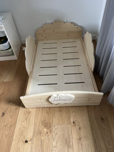 Customer photo review of Lettino Montessori Cloud Naturale
