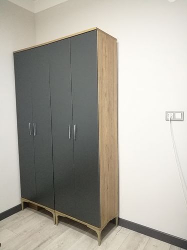 Customer photo review of Rani EA116 Ayakkabılık Portmanto 7 Raflı Çok Amaçlı Dolap Sepet Ceviz - Antrasit